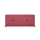 Meredith Extra Large 4-Door Cabinet / Red-Villa & House-Blue Hand Home