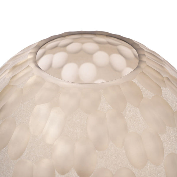 Mirriam Medium Vase, Powder White
