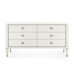 Morris Extra Large 6-Drawer, Sand White