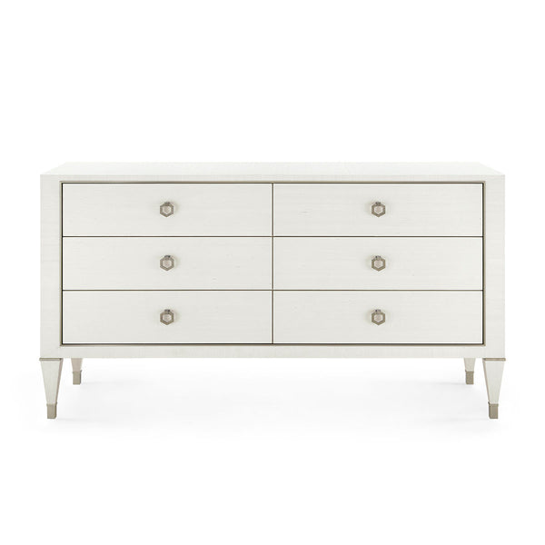 Morris Extra Large 6-Drawer, Sand White