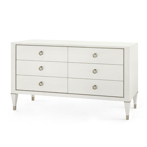 Morris Extra Large 6-Drawer, Sand White