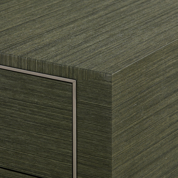 Morris Extra Large 6-Drawer Dresser, Deep Olive