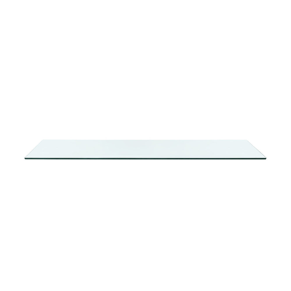 Morris Extra Large 6-Drawer Glass Top, Clear-Blue Hand Home