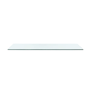 Morris Extra Large 6-Drawer Glass Top, Clear
