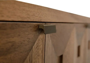 Musashi 6 Drawer, Dark Walnut - Noir Trading Inc.-Noir Furniture-Blue Hand Home