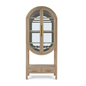 Napa Wine Cabinet-Blue Hand Home
