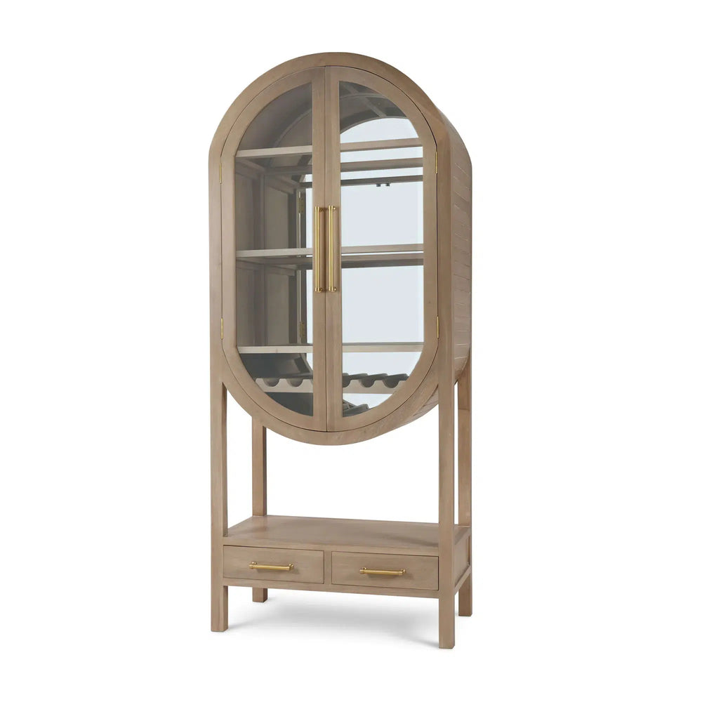 Napa Wine Cabinet-Blue Hand Home
