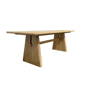 Natalie 90" Rect Dining Table-Blue Hand Home