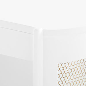 Nadia 1-Drawer Side Table / Vanilla-Villa & House-Blue Hand Home