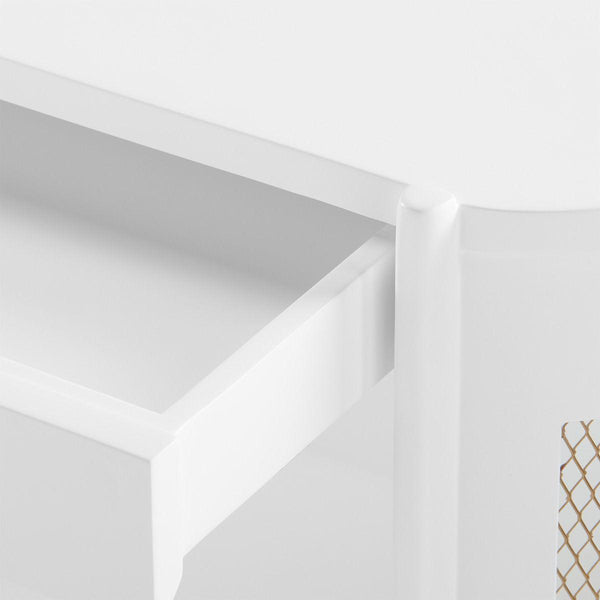 Nadia 1-Drawer Side Table / Vanilla-Villa & House-Blue Hand Home