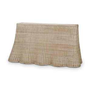 Bramble Newport Console Table In Rattan Natural-Bramble-Blue Hand Home