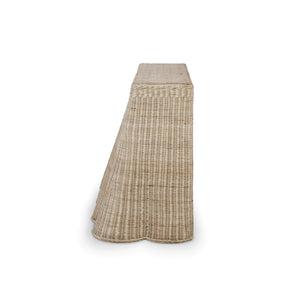 Newport Rattan Console-Blue Hand Home
