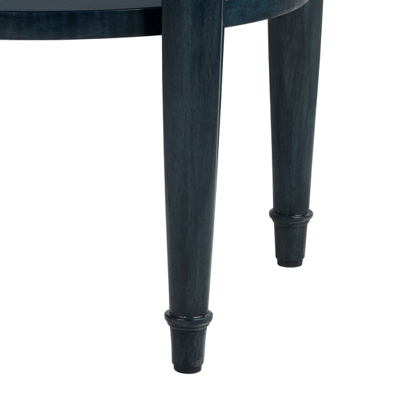 Natalie 2-Drawer End Table-Blue Hand Home
