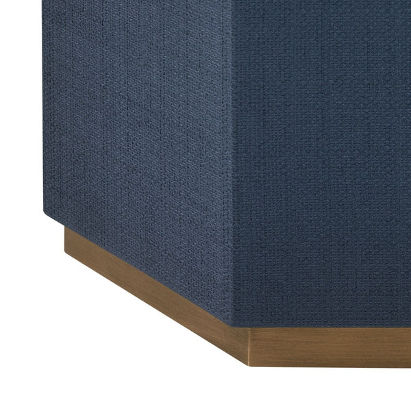Octavia Side Table / Storm Blue-Villa & House-Blue Hand Home