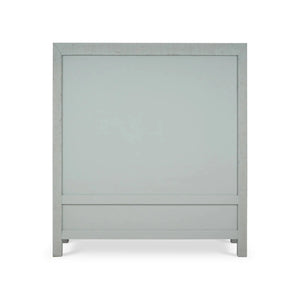 Kagu 2 Doors Sideboard w/ Raffia-Blue Hand Home