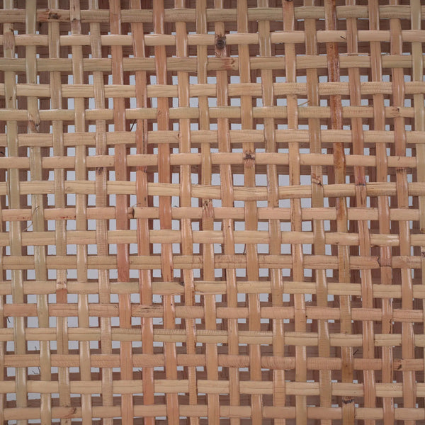 Logan Dining Chair w/ Rattan - Teak-Blue Hand Home