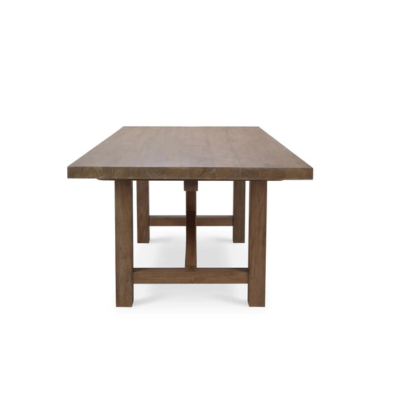 Silvia Dining Table 96" - Reclaimed Teak-Blue Hand Home