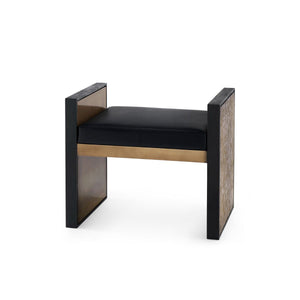 Odeon Bench Cushion / Black-Villa & House-Blue Hand Home