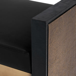 Odeon Bench Cushion / Black-Villa & House-Blue Hand Home