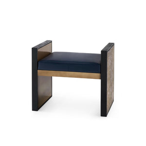 Odeon Bench Cushion / Navy Blue-Villa & House-Blue Hand Home