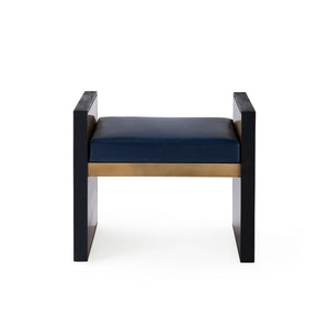 Odeon Bench Cushion / Navy Blue-Villa & House-Blue Hand Home