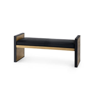Odeon Large Bench/Coffee Table Cushion / Black-Villa & House-Blue Hand Home