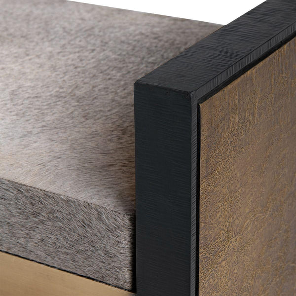 Odeon Large Bench/Coffee Table Cushion / Gray-Villa & House-Blue Hand Home