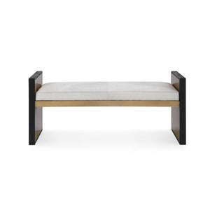 Odeon Large Bench/Coffee Table Cushion / Snow-Villa & House-Blue Hand Home