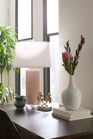 Olympia Small Vase in Mottled Turquoise by Villa & House