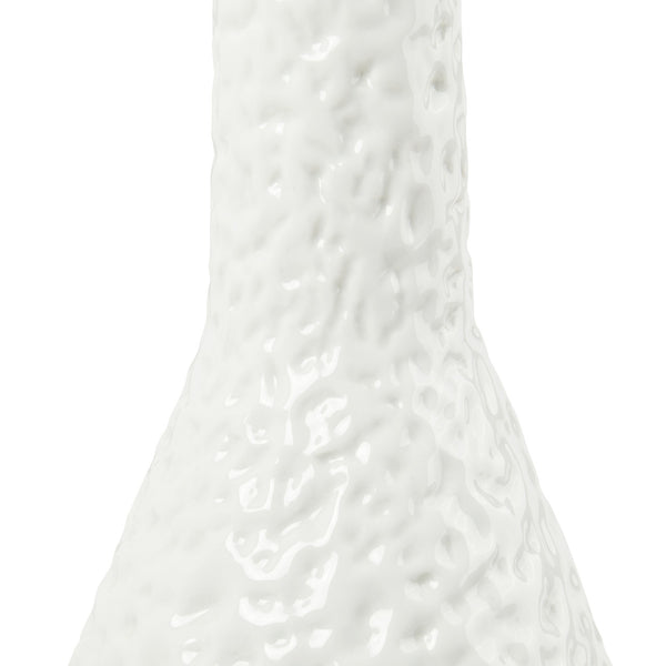 Oporto Medium Lamp with Shade 16-inch White Linen, with Gold, Moon White