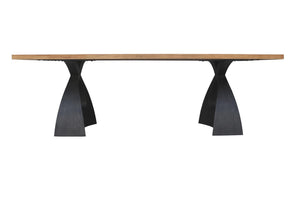 Orion 94" Rect Dining Table-Blue Hand Home