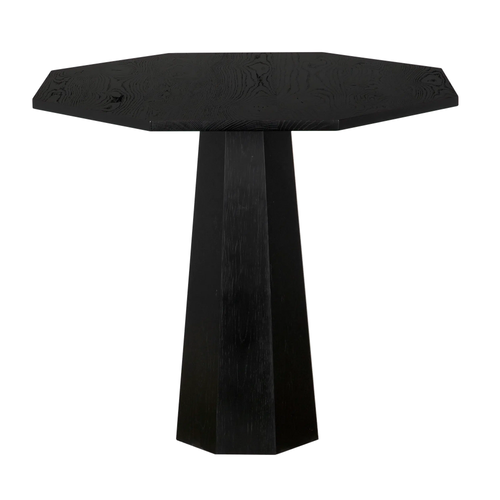 Oscar Table, RO, Black - 36x36x30-Blue Hand Home