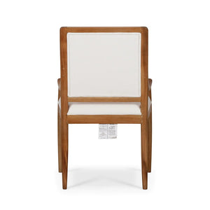 Oslo Dining Chair w/ Upholstered Back-Blue Hand Home