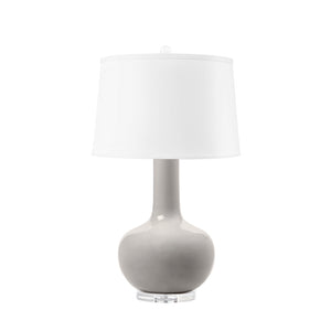 Pablo Lamp Without Shade, Smoked Truffle