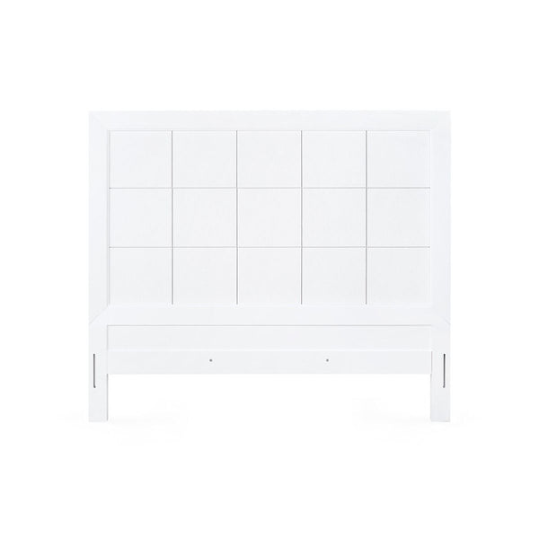 Patricia Queen Headboard / Vanilla-Blue Hand Home