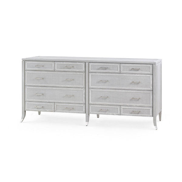 Paulina 12-Drawer / Soft Gray-Villa & House-Blue Hand Home