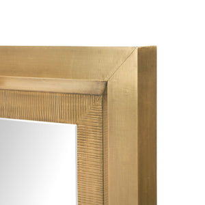 Princeton Mirror, Antique Brass