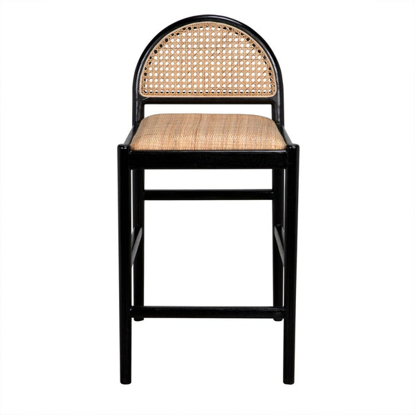 Peter Counter Stool-Noir Furniture-Blue Hand Home