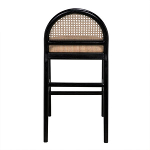 Peter Counter Stool-Noir Furniture-Blue Hand Home