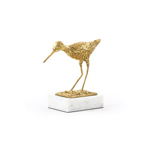 Piper Statue / Gold Leaf-Villa & House-Blue Hand Home