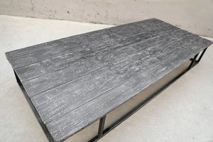 Plank Top Cocktail Table-Blue Hand Home