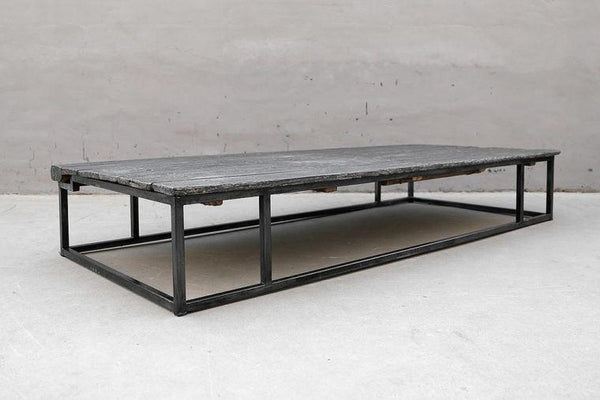 Plank Top Cocktail Table-Blue Hand Home