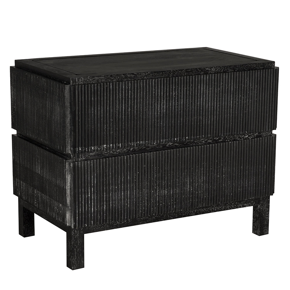 Plato Sideboard, Black Walnut-Blue Hand Home