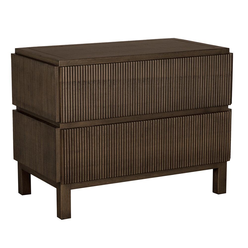 Plato Sideboard, Greige Walnut-Blue Hand Home