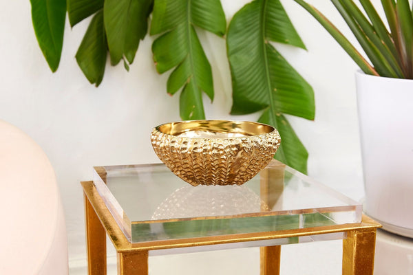 Palau Bowl / Brass-Villa & House-Blue Hand Home
