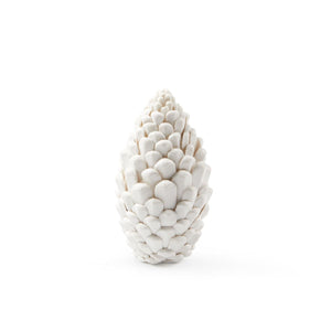 Standing Pine Cone / Blanc de Chine-Villa & House-Blue Hand Home