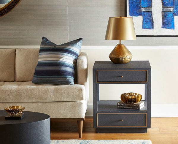 Penny Lamp / Antique Brass-Villa & House-Blue Hand Home