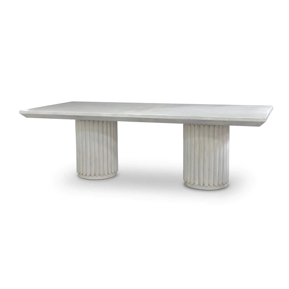 Portobello Rectangular Dining Table 96"-Blue Hand Home