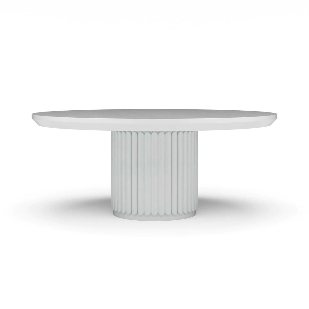 Portobello Round Dining Table 72"-Blue Hand Home