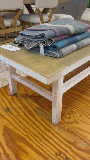 2 Tone Beach House Coffee Table